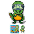 T-Rex Pillow and Dinosaurs and Race Cars Book BUNDLE