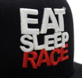 Logo Team Fitted Hat | Black-Red (OG)