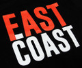 East Coast Fast Coast Bold T-Shirt | Black/Red