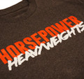 Horsepower Heavyweights T-Shirt | Charcoal