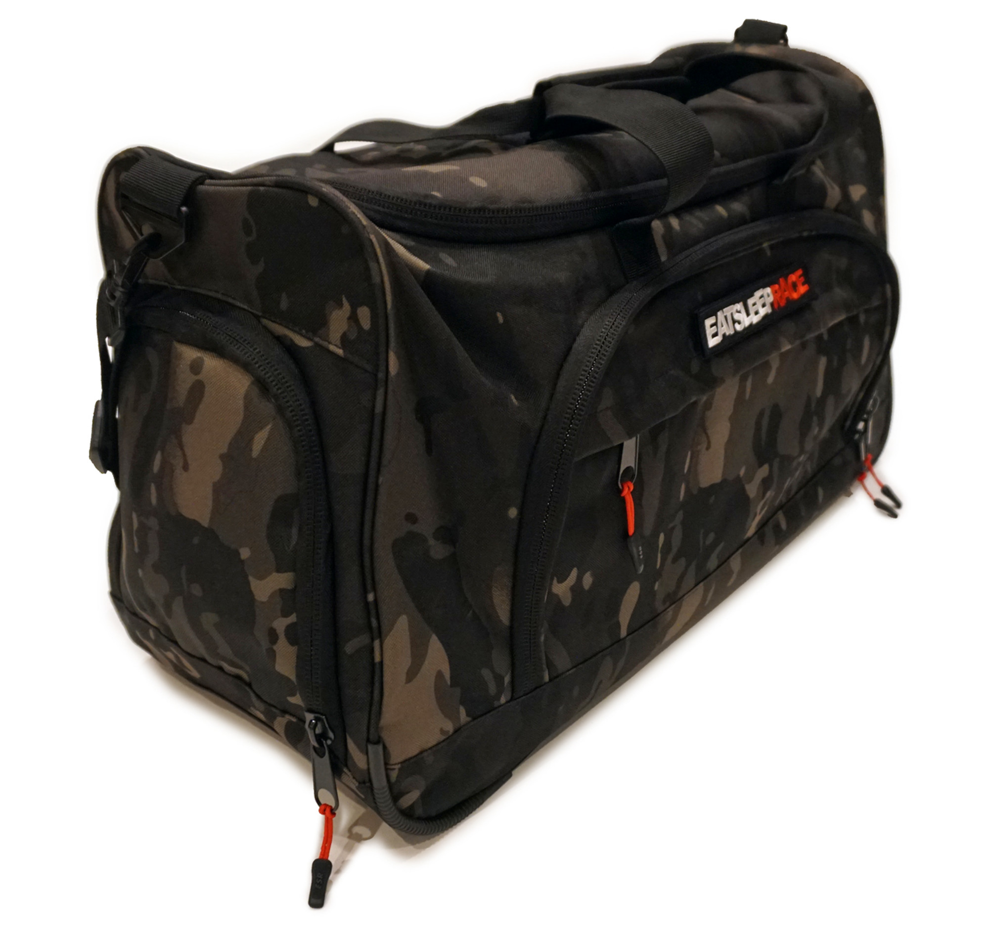 THE GETAWAY DUFFLE BAG - BLACK CAMO — IHKWIP