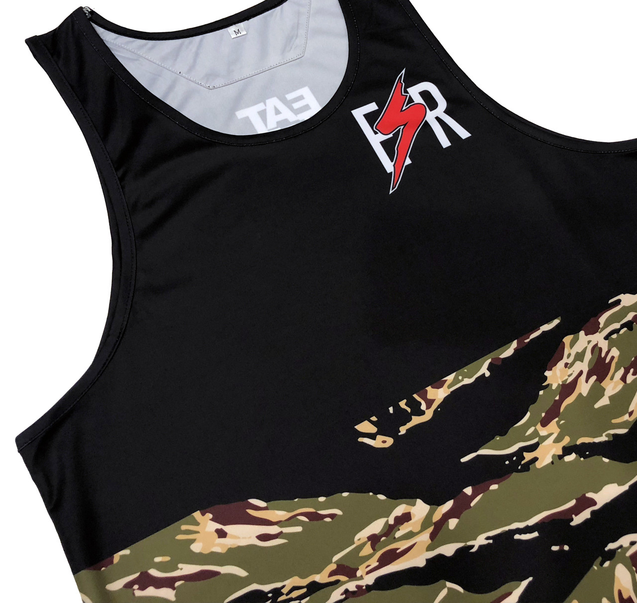 ESR Performance Tank Top | Tiger Camo - Eat Sleep Race - Racing