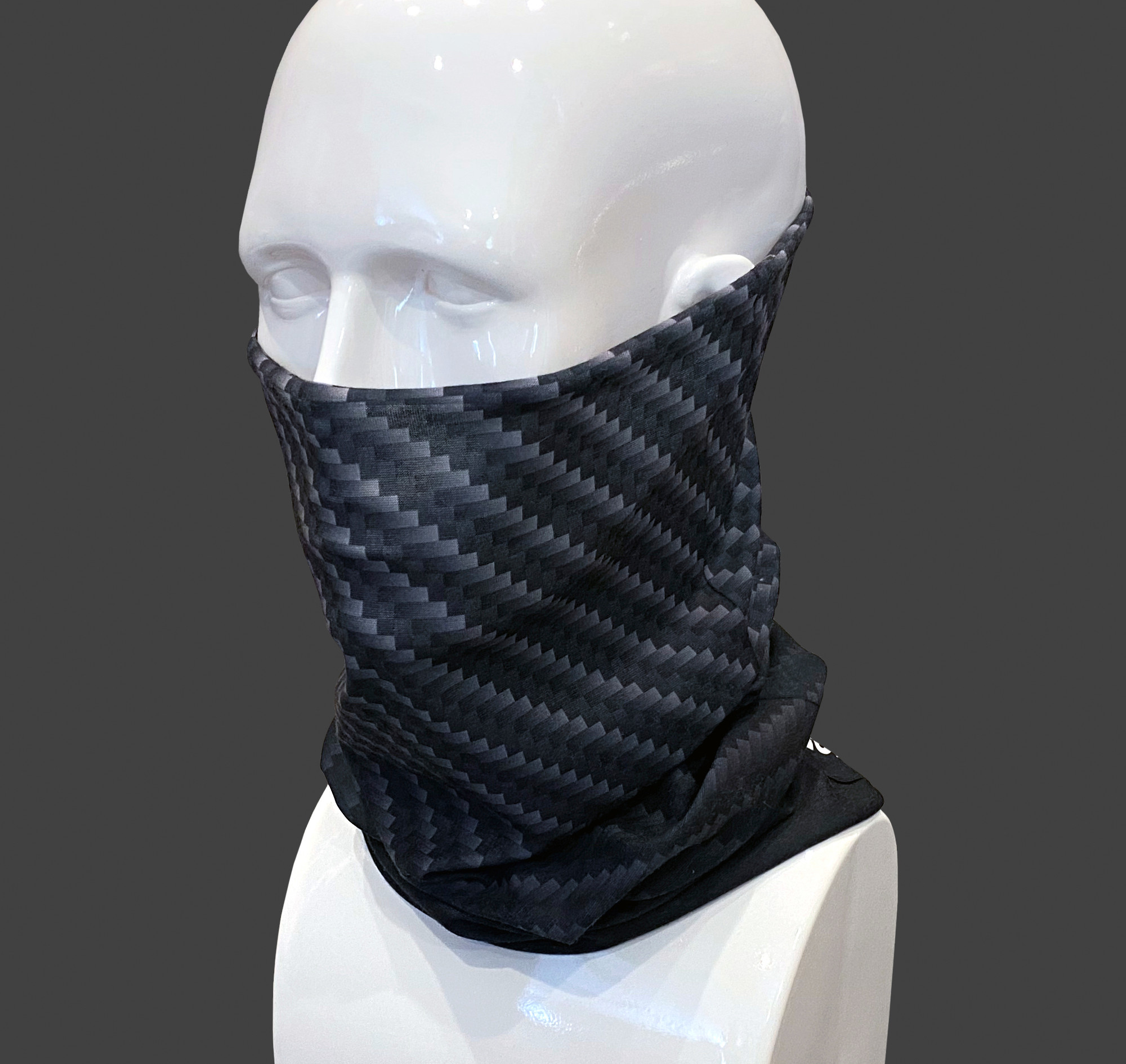 Neck Gaiter Carbon Fiber Eat Sleep Race Racing Lifestyle Apparel