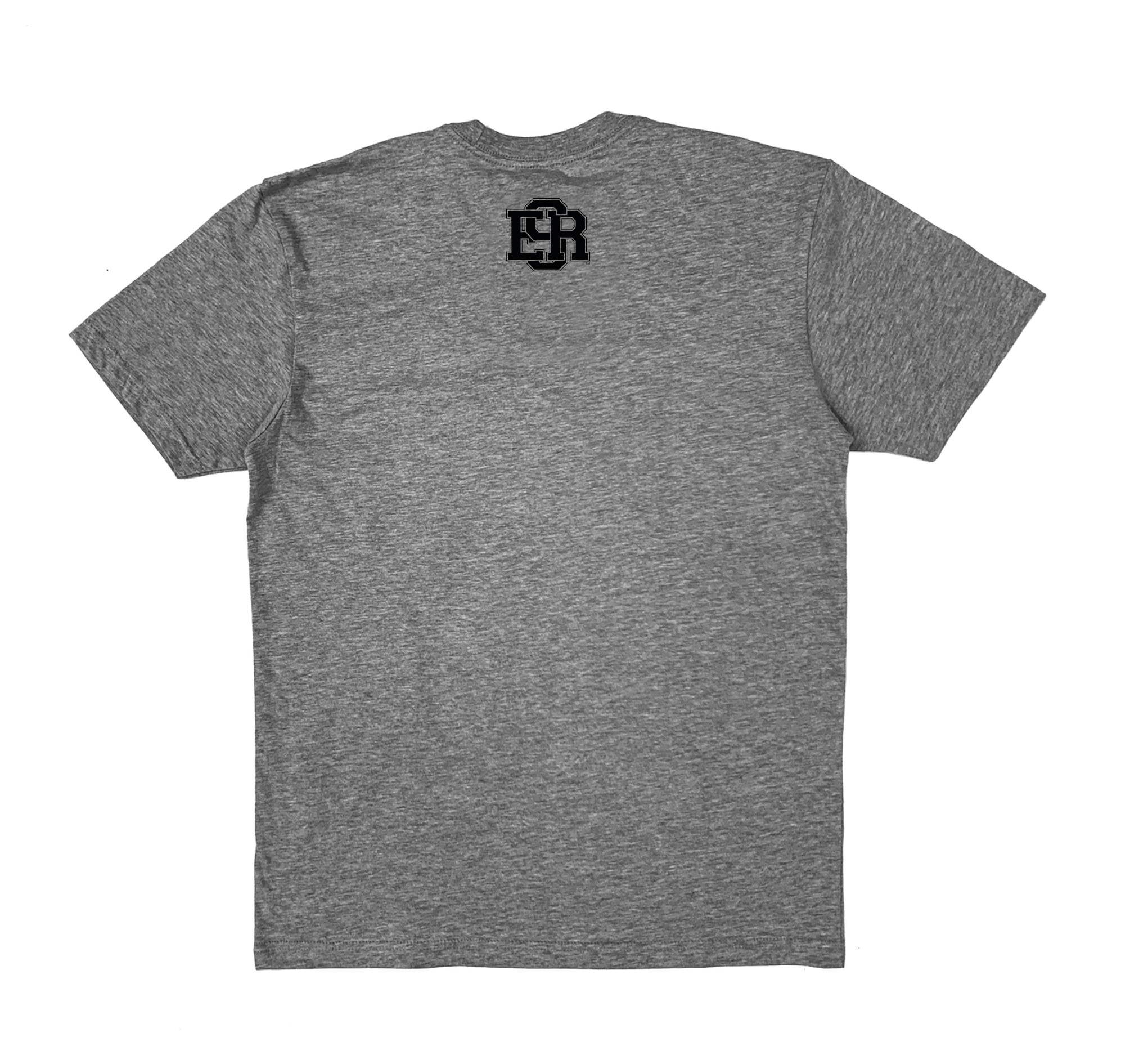Logo Square Lightweight T-Shirt Grey/Black Eat Sleep Race