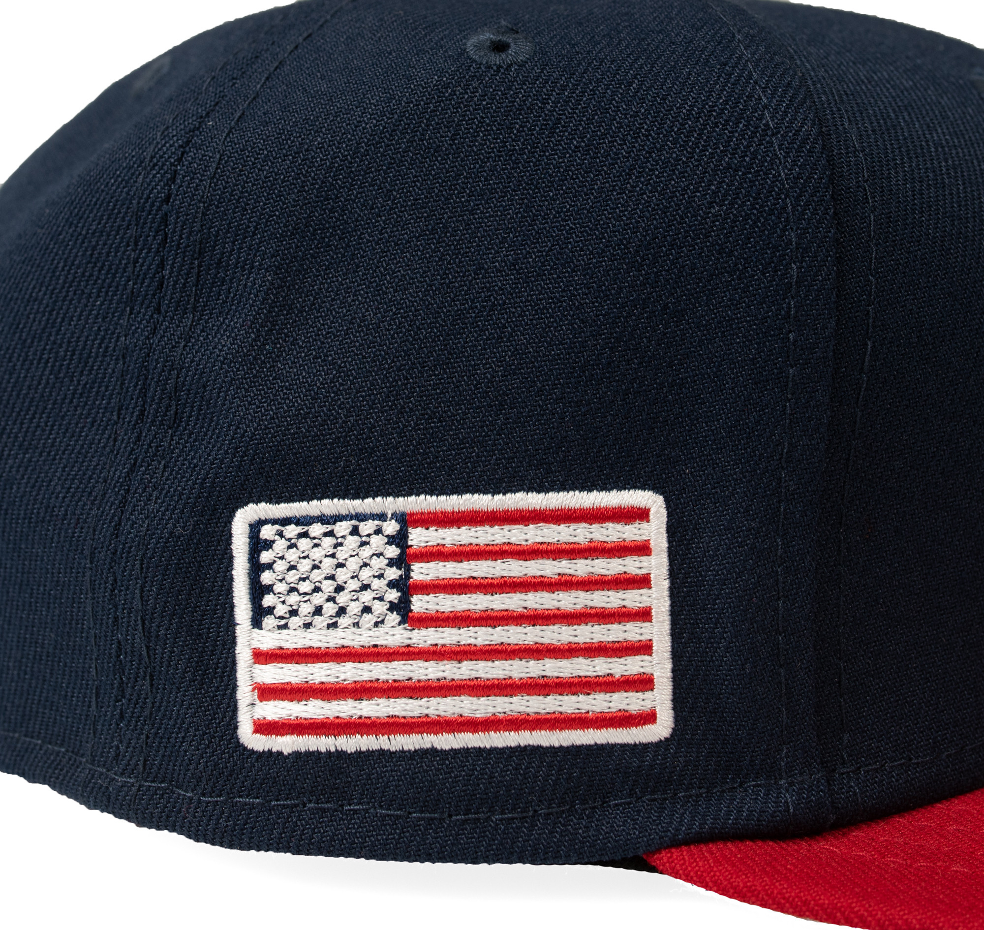 Logo New Era 9FIFTY Snapback Hat | Navy/Red Flag - Eat Sleep Race