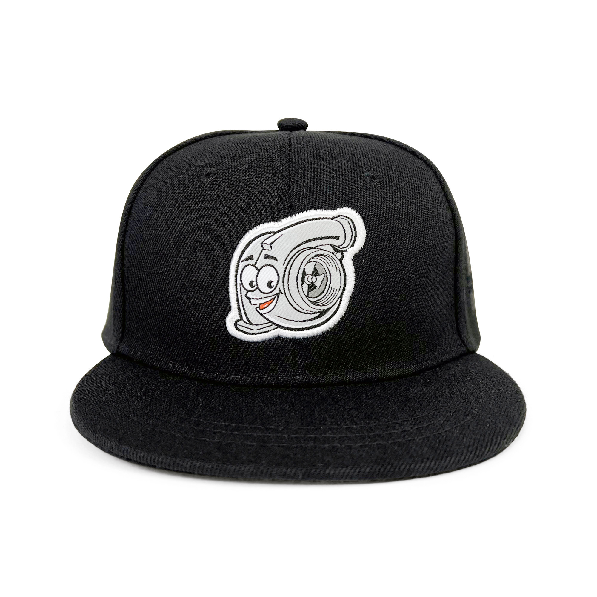 Kids Turbo Snapback Hat | Black - Eat Sleep Race - Racing Lifestyle Apparel