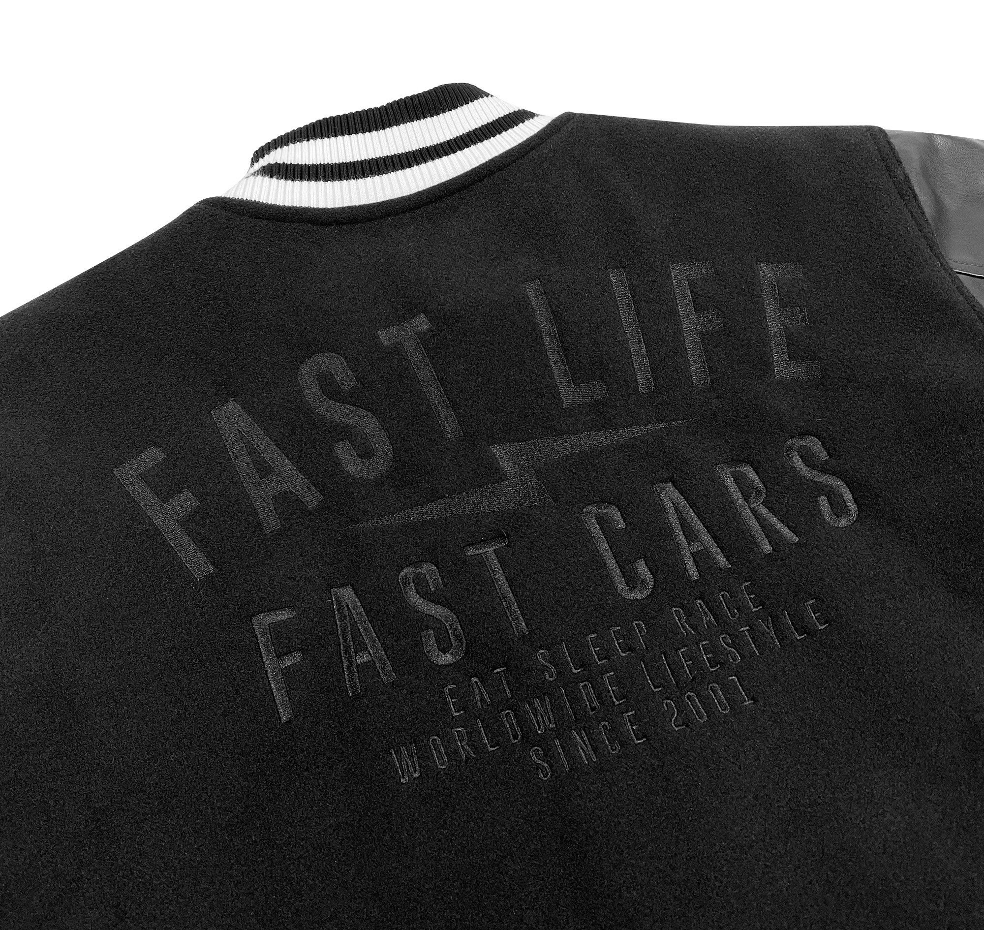 Emblem Windbreaker Jacket  Reflective - Eat Sleep Race - Racing Lifestyle  Apparel