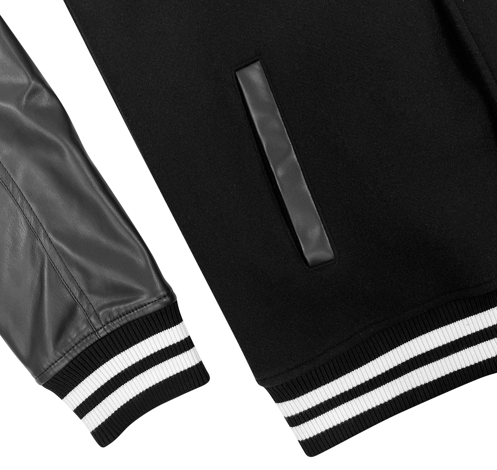 Varsity Jacket | Black Bolt Flag - Eat Sleep Race - Racing ...