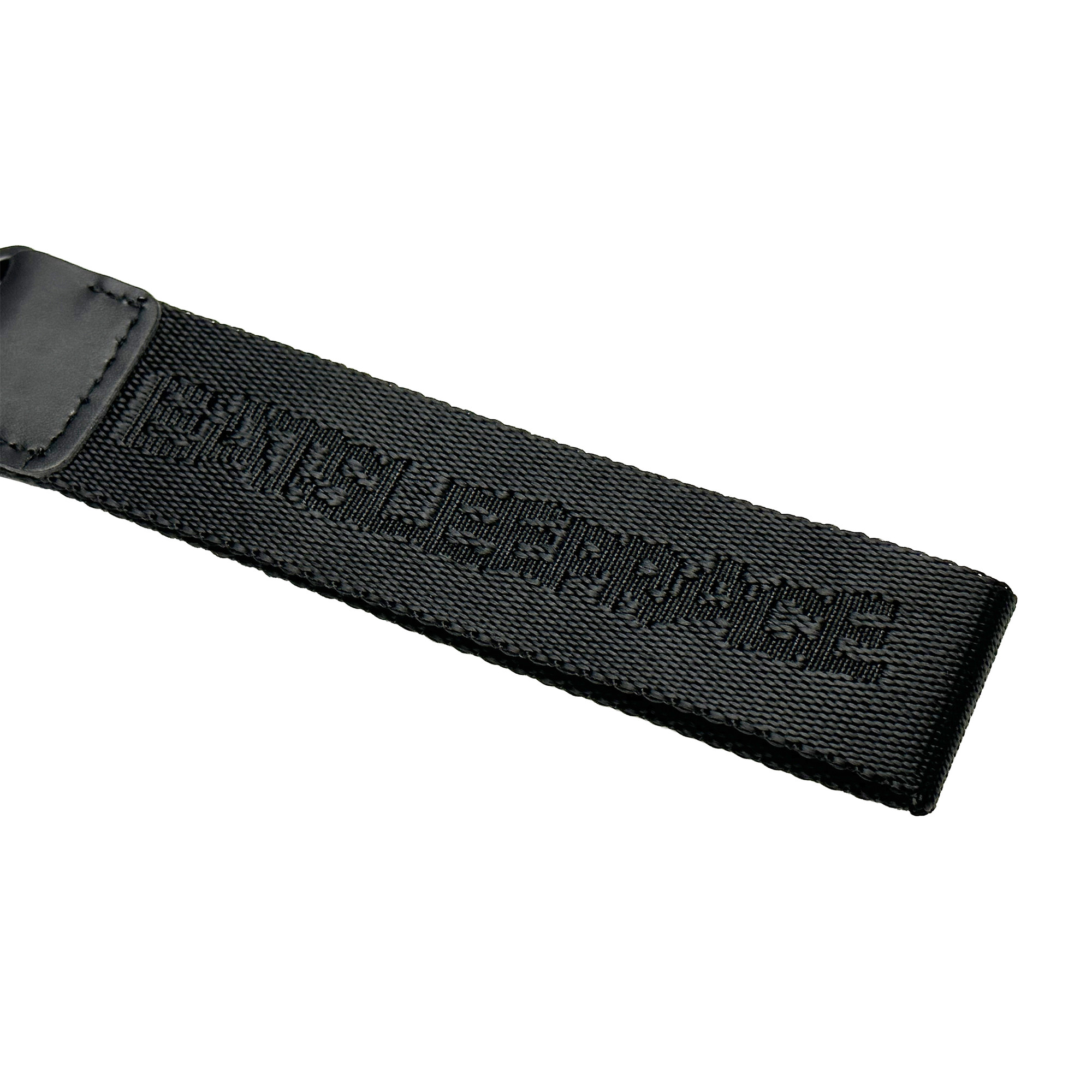 Woven Clip Keychain  Black - Eat Sleep Race - Racing Lifestyle Apparel