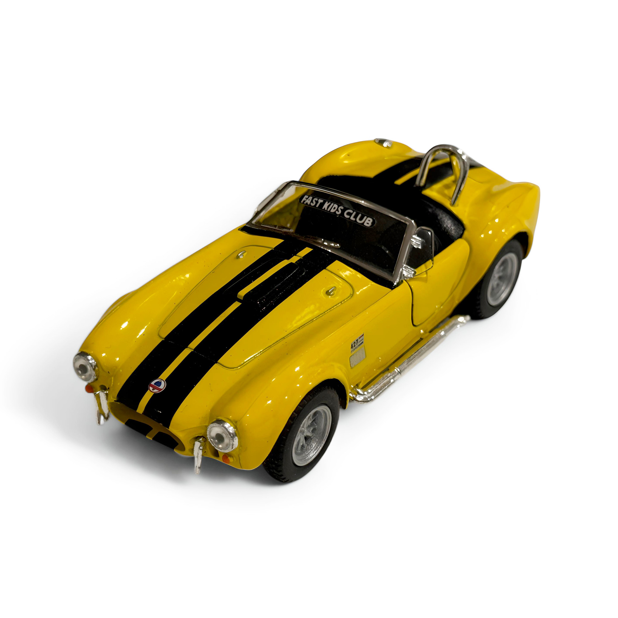 Shelby Cobra 427 S/C Model Car | Yellow - Eat Sleep Race - Racing