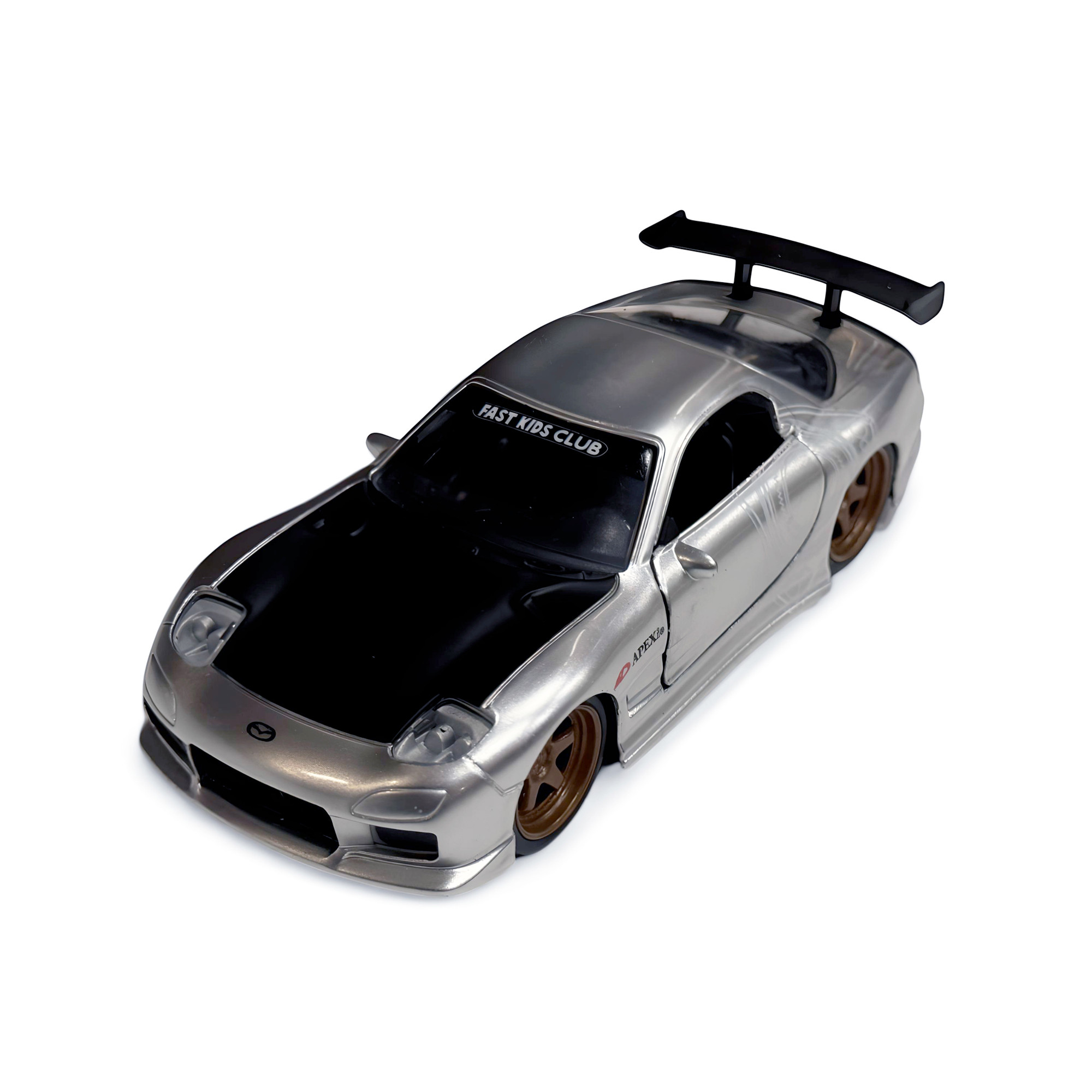 京商 1/18 MAZDA RX-7 R-Handle 7009S シルバー Mazda RX-7 Model Car | Silver - Eat Sleep Race - Racing Lifestyle