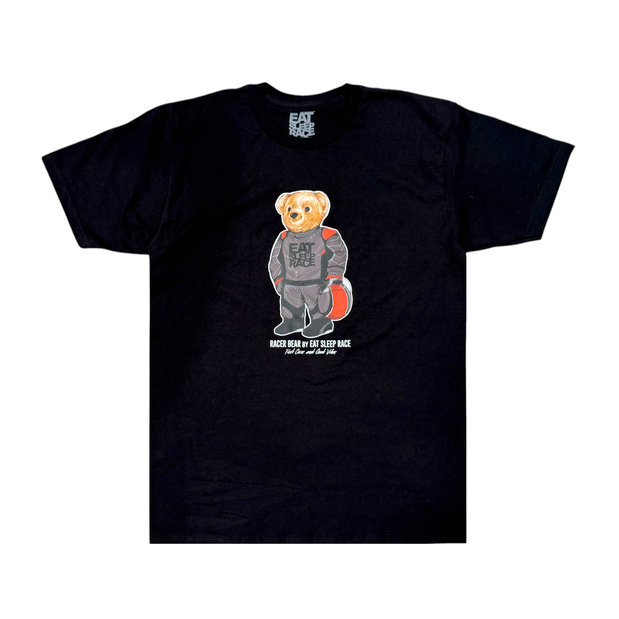Bear 2 T-Shirt | Black - Eat Sleep Race - Racing Lifestyle Apparel
