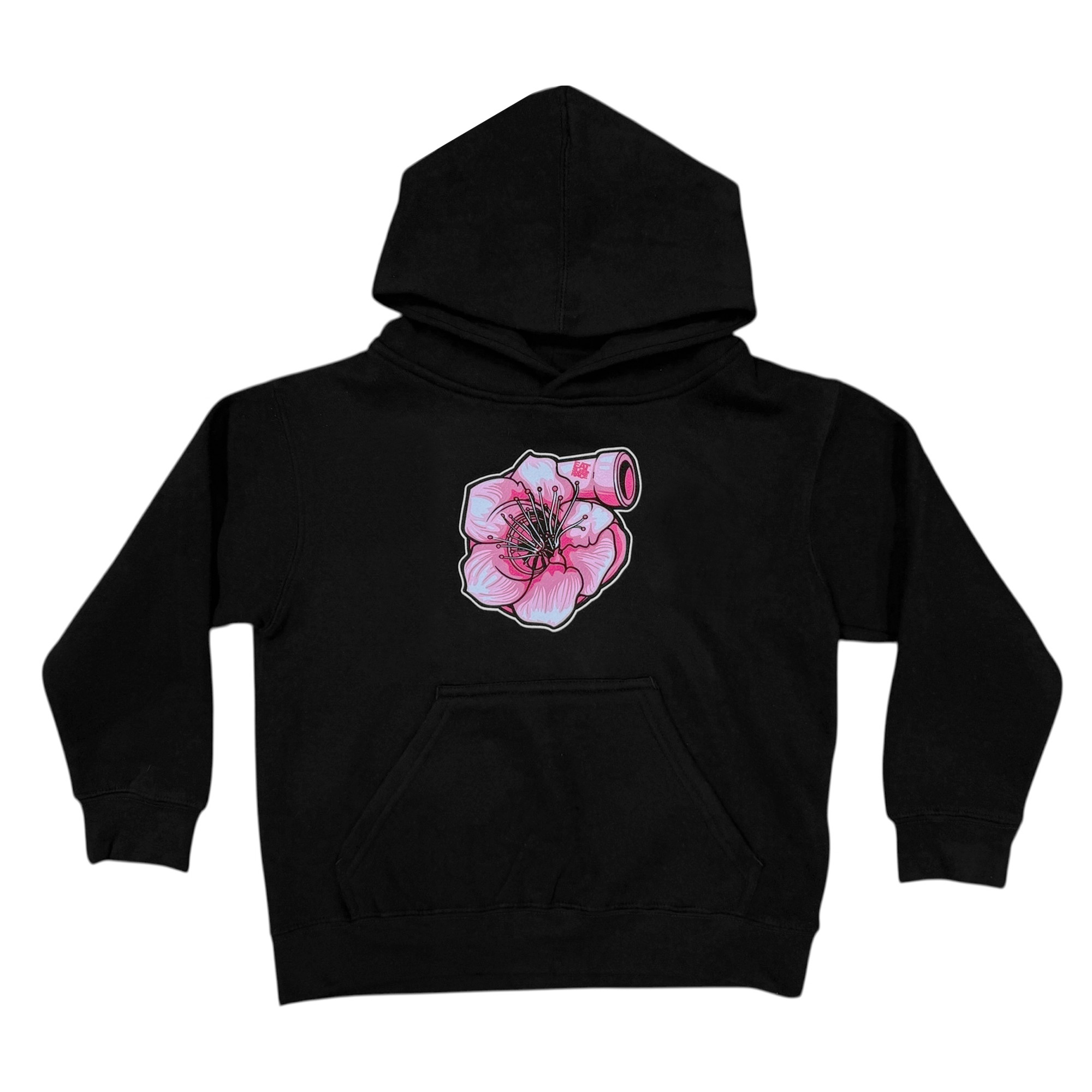 Forma Flower Patches Hoodie フォルマ　パーカー　黒 Y2-H1B22-021_1.jpg?v=