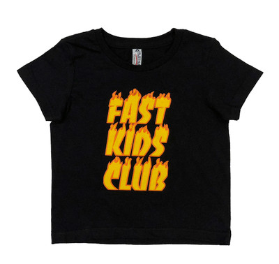 Fast Kids Club Inferno T-Shirt | Black