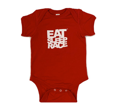 Infant Bodysuit Logo | Red