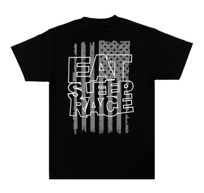 ESR Spark Flag Lightweight T-Shirt | Black