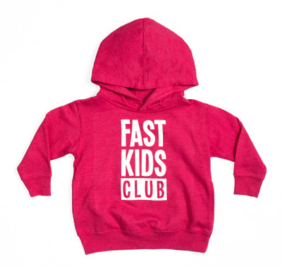 Toddler Fast Kids Club Pull Over Hoodie | Pink