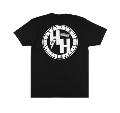 Horsepower Heavyweights 2 T-Shirt | Black - Eat Sleep Race