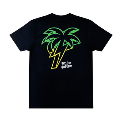 3D Bolt Pam Lightweight T-Shirt | Green/Black