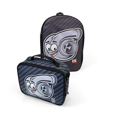 Turbo Backpack and Lunch Bag Bundle