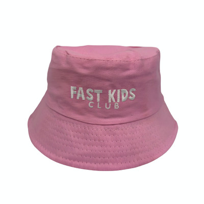Fast Kids Club Kids Bucket Hat | Pink