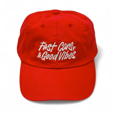 FCGV Sport Strapback Hat | Red