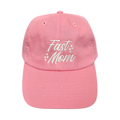 Fast Mom Sport Strapback Hat | Pink