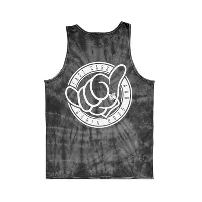 Shaka Tank Top | Black Tie Dye