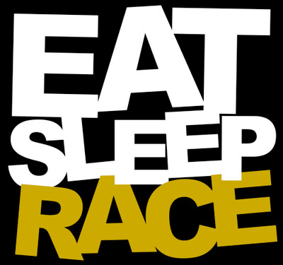 Woven Clip Keychain  Black - Eat Sleep Race - Racing Lifestyle Apparel