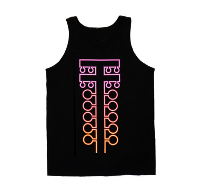 Drag Tree Tank Top | Black