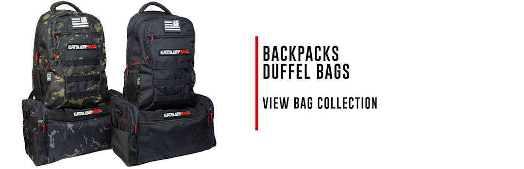 EAT. SLEEP. RACE. REPEAT. Backpack – RLCMerch