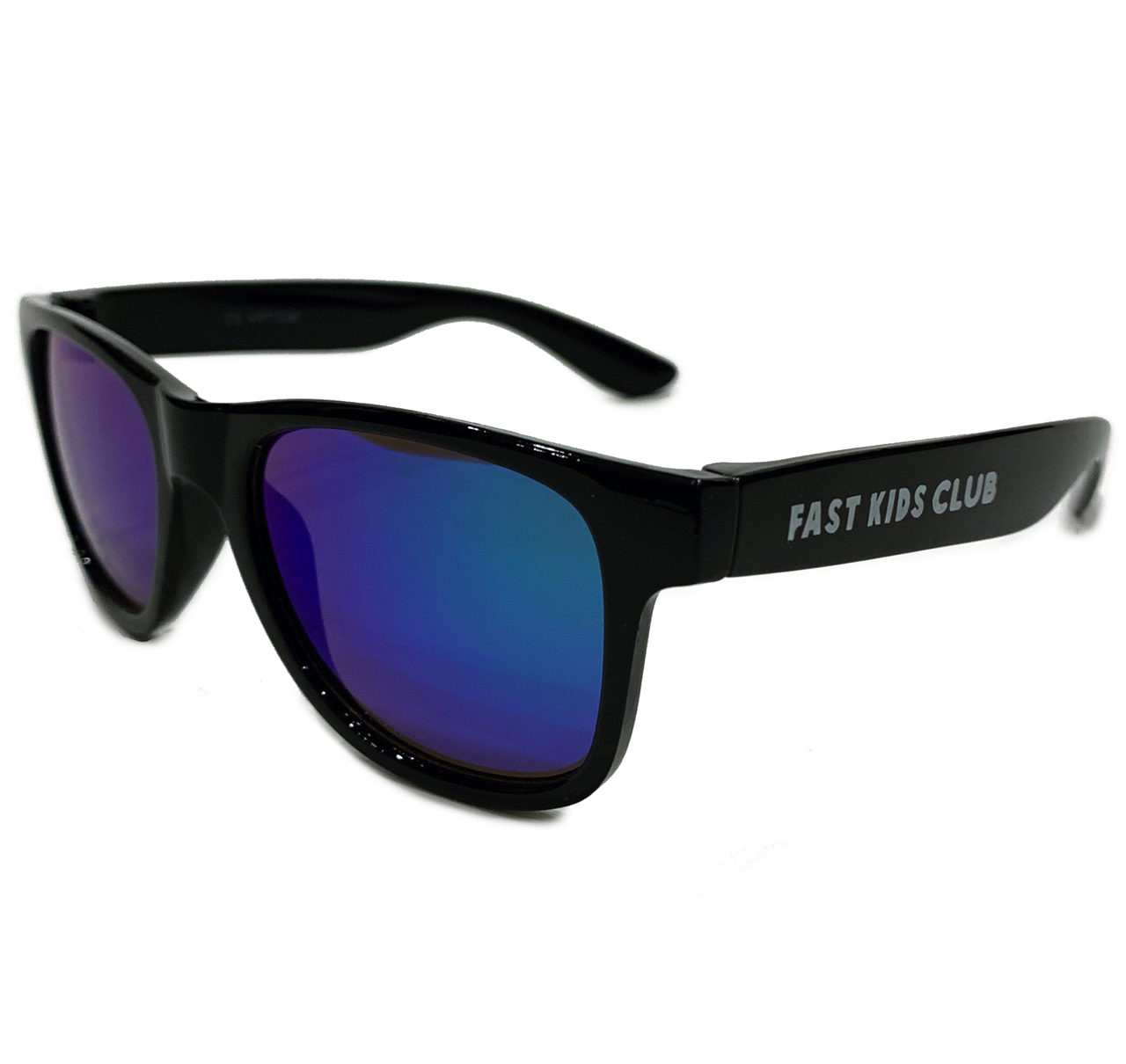 FKC Kids Sunglasses | Black/Blue Iridium (UV400)