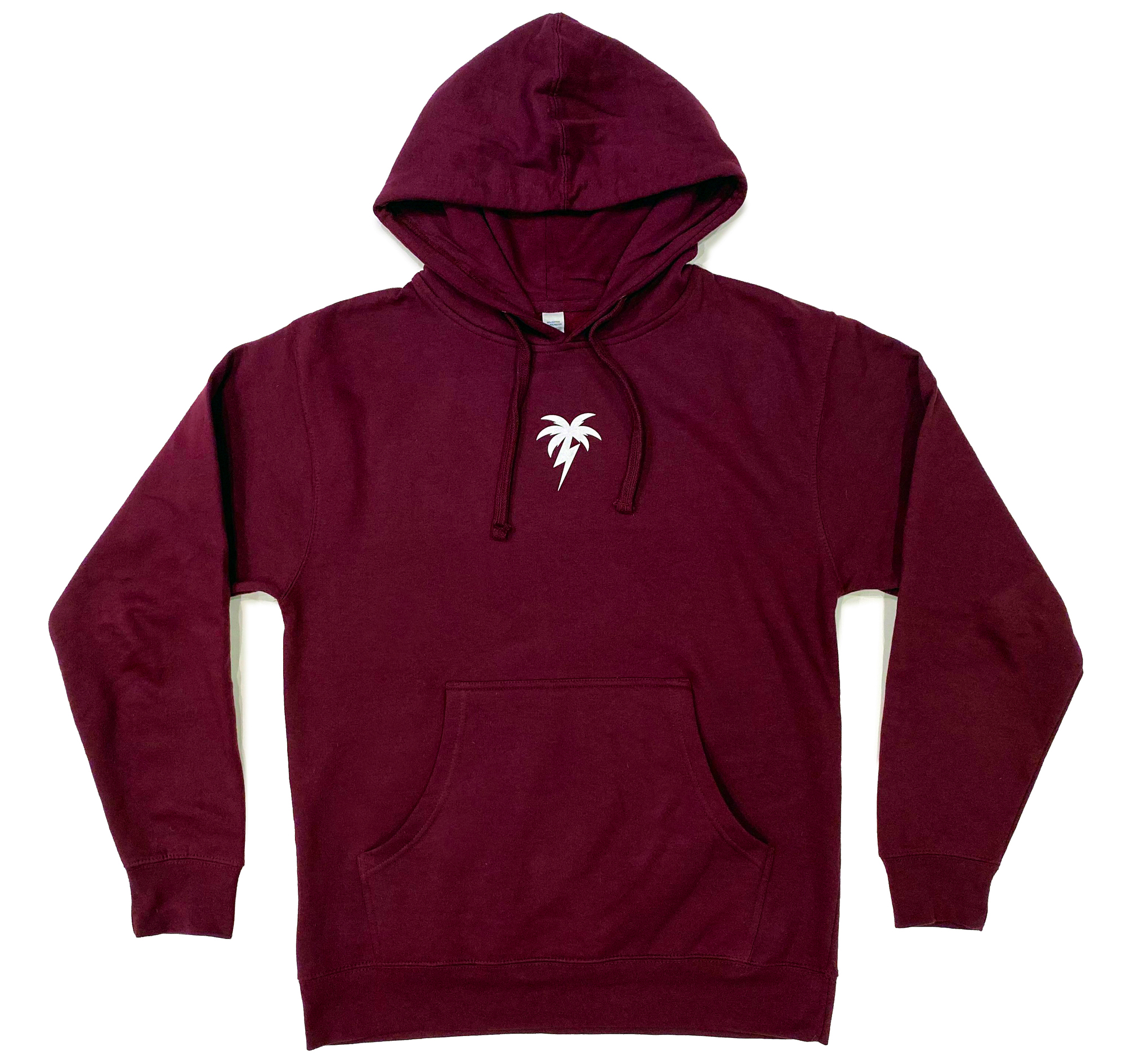 maroon pullover hoodie