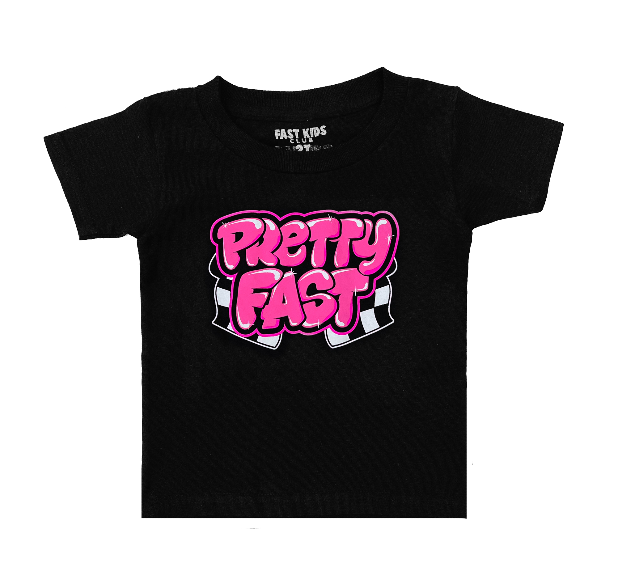 Pretty Fast 2 Kids T-Shirt | Black