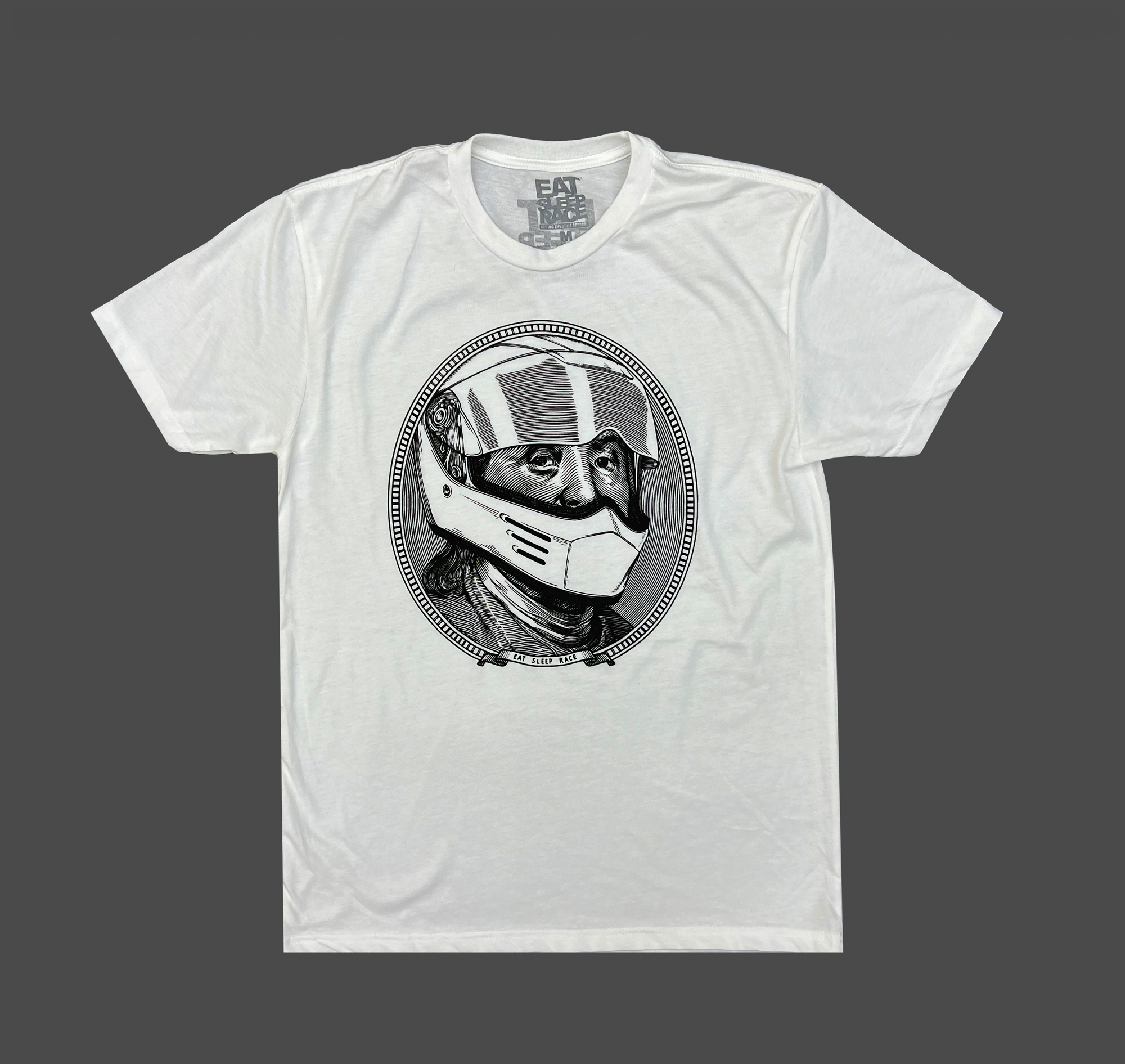 Benjamin Racer T-Shirt | White