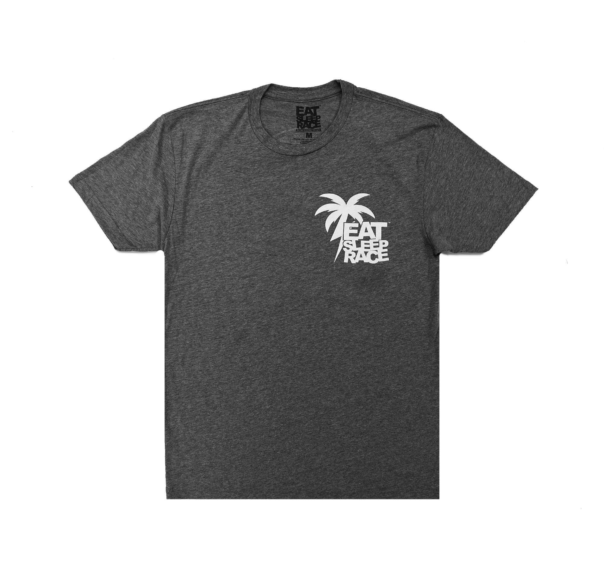 Racer's Paradise Lightweight T-Shirt | Charcoal/Red - Eat