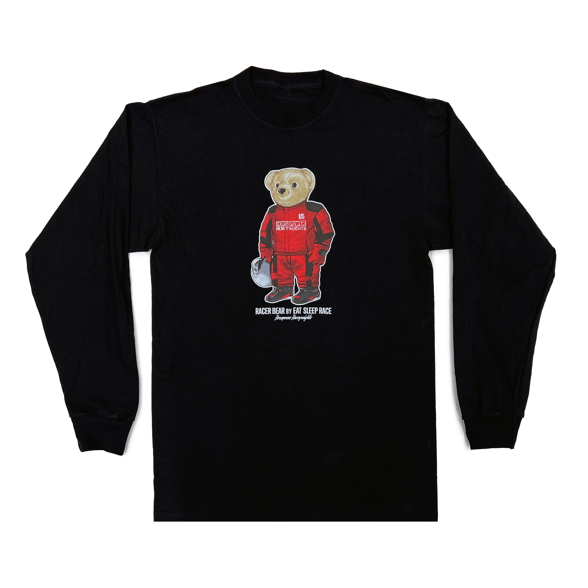 Bear Long Sleeve Shirt | Black