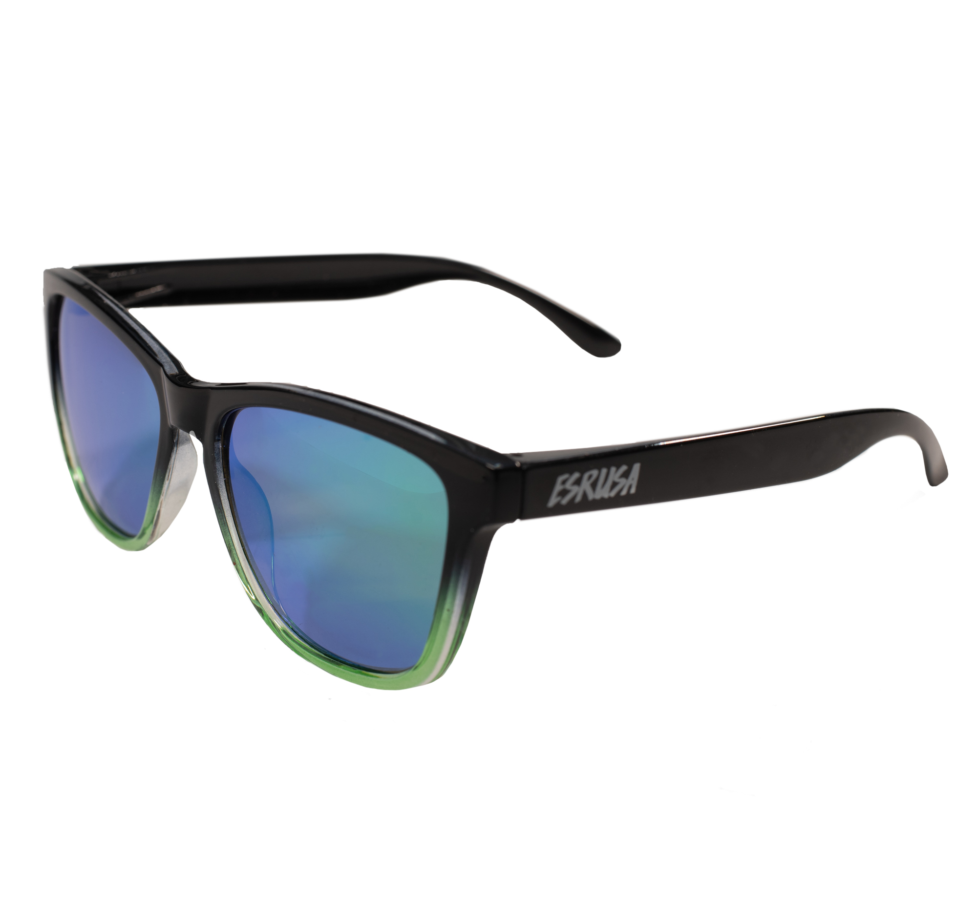 ESR USA Sunglasses | Black/Jade (Polarized) | Hard Case