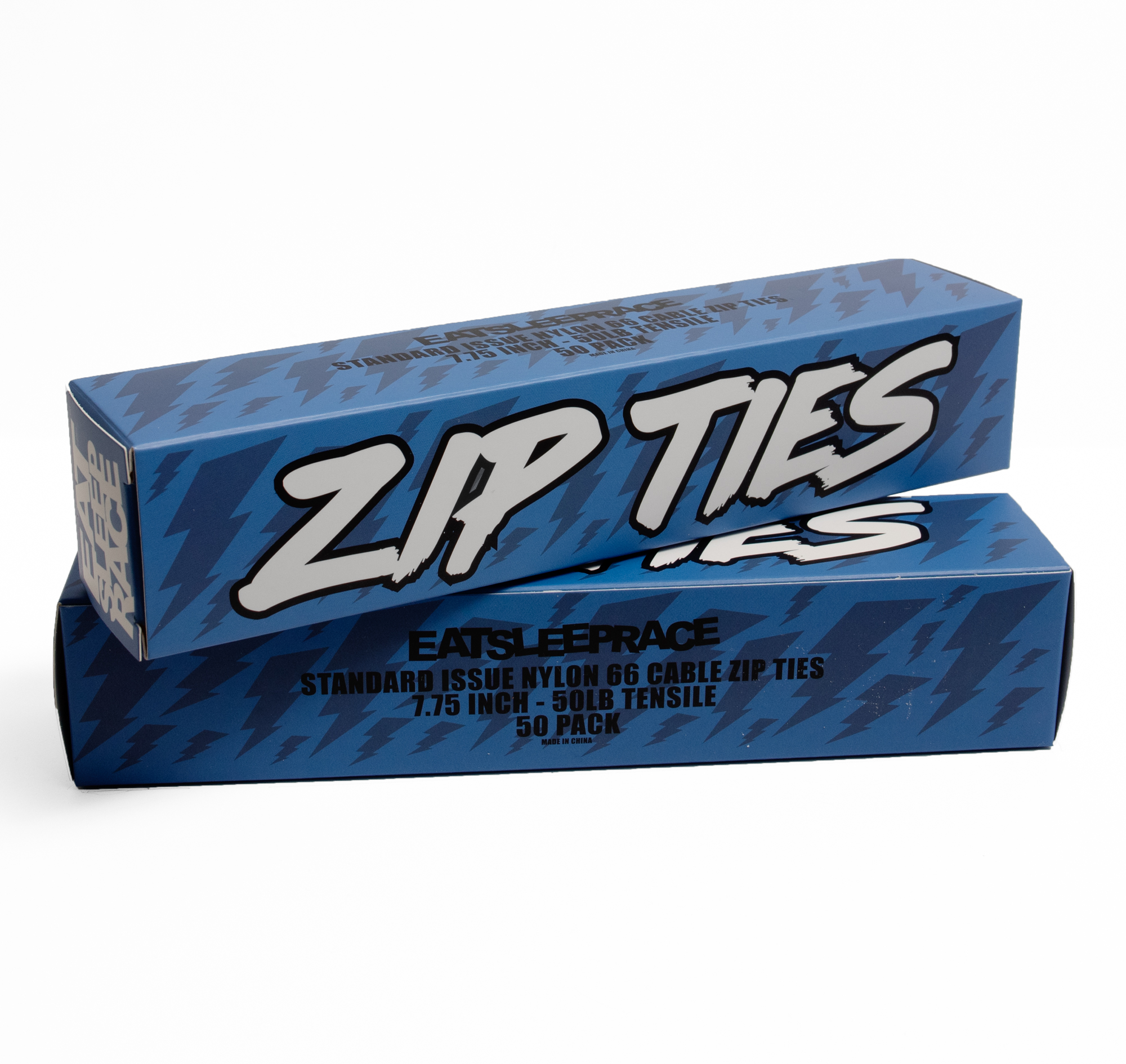Black Zip Ties  50-Pack | Blue Bolt