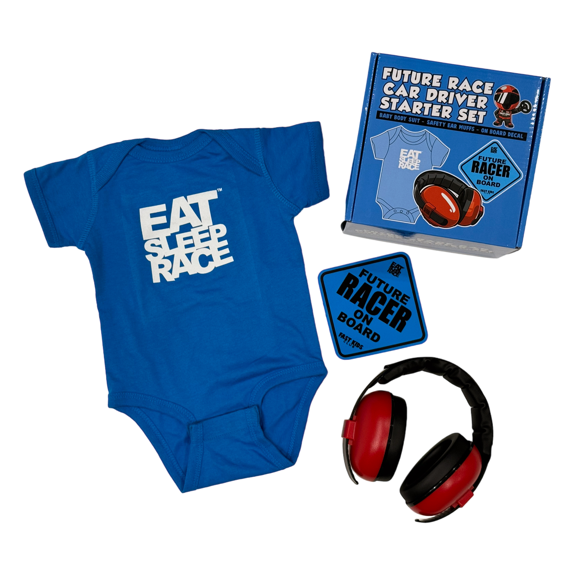 Future Race Car Driver Starter Set | Blue