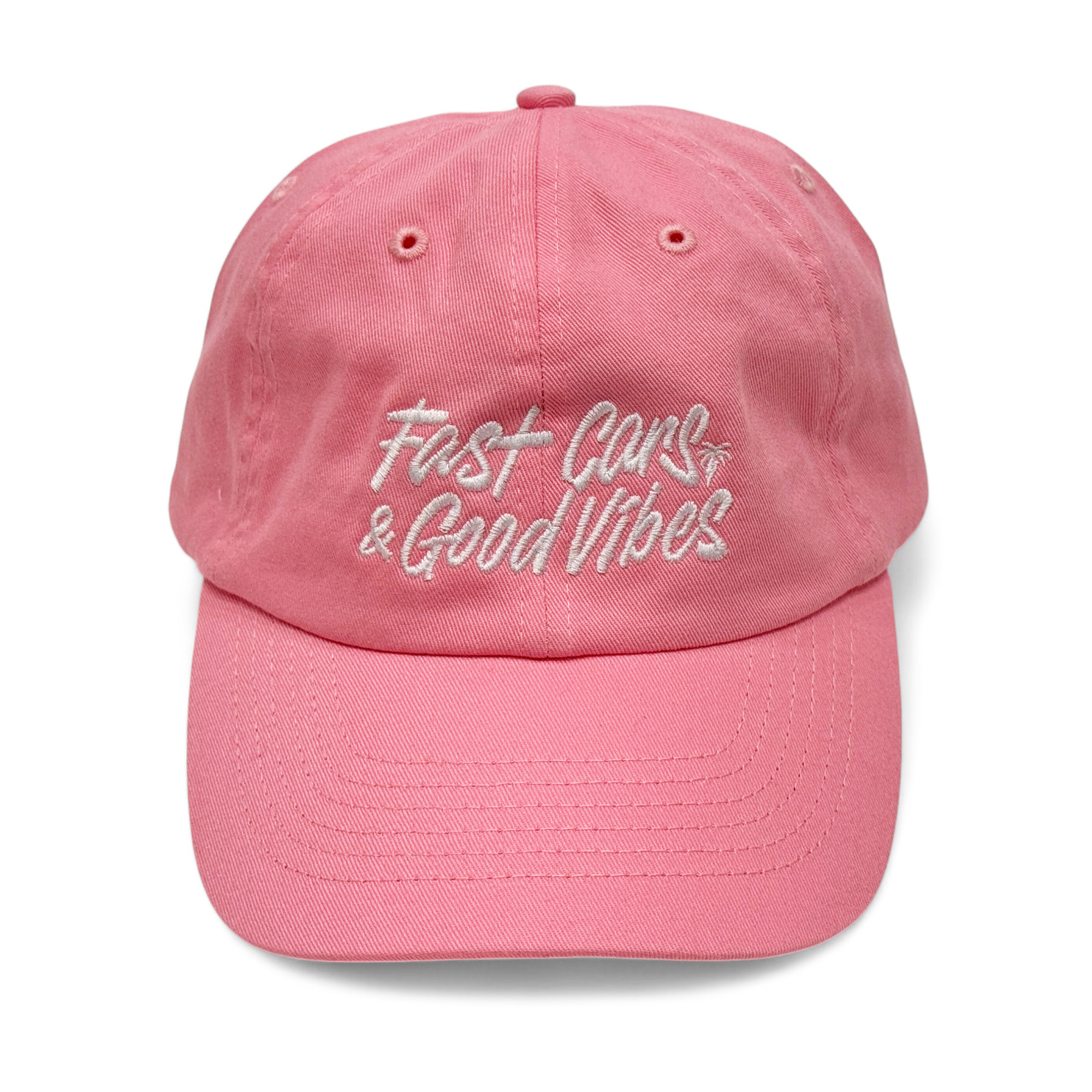 FCGV Sport Strapback Hat | Pink - Eat Sleep Race - Racing