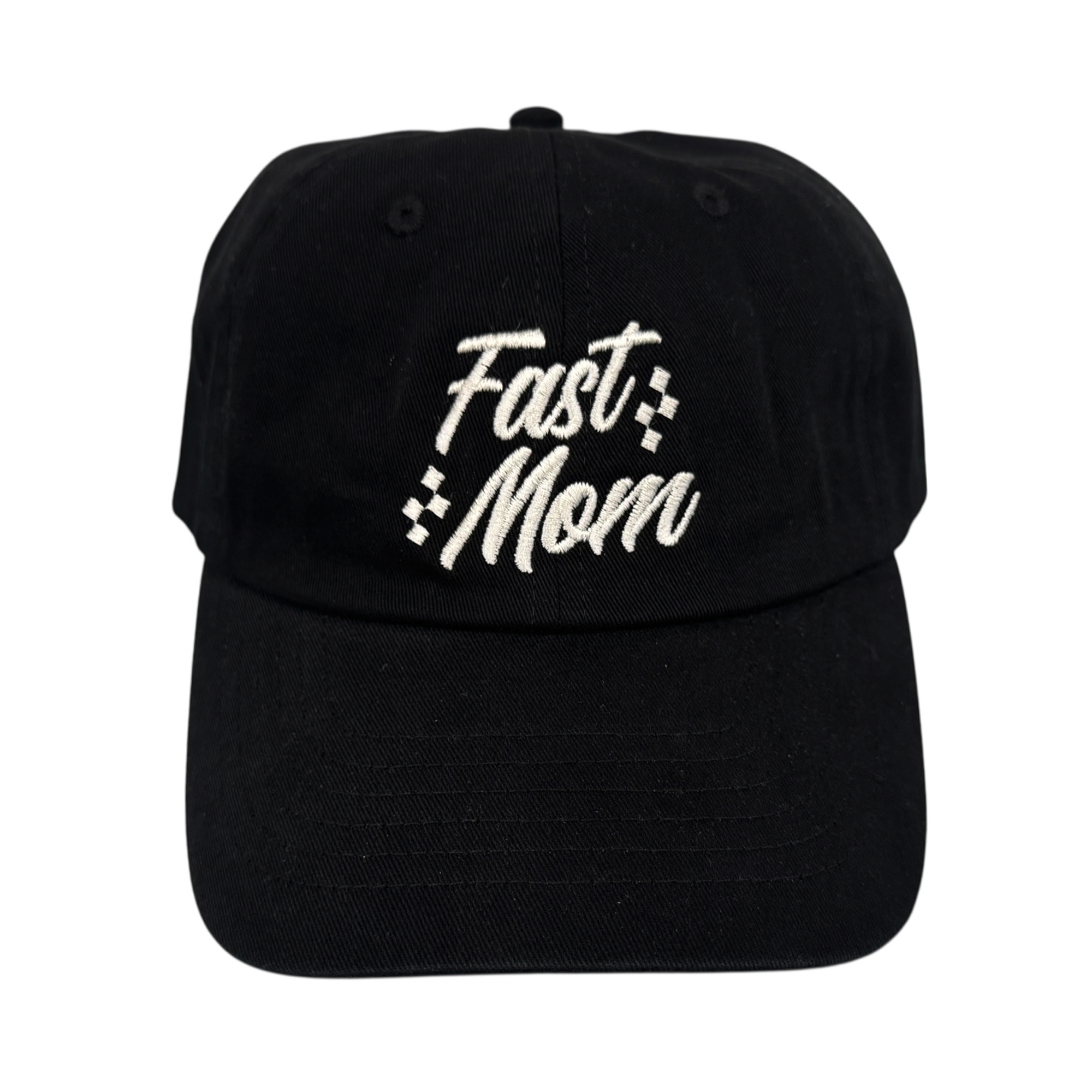 Fast Mom Sport Strapback Hat | Black