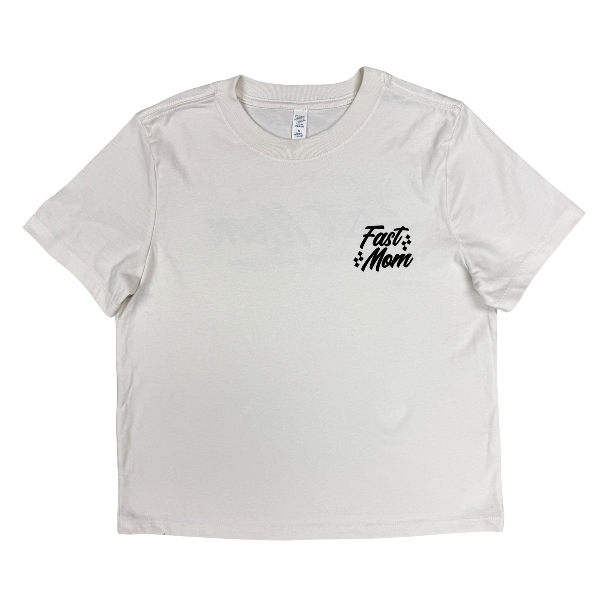 Ladies Fast Mom Shirt | White