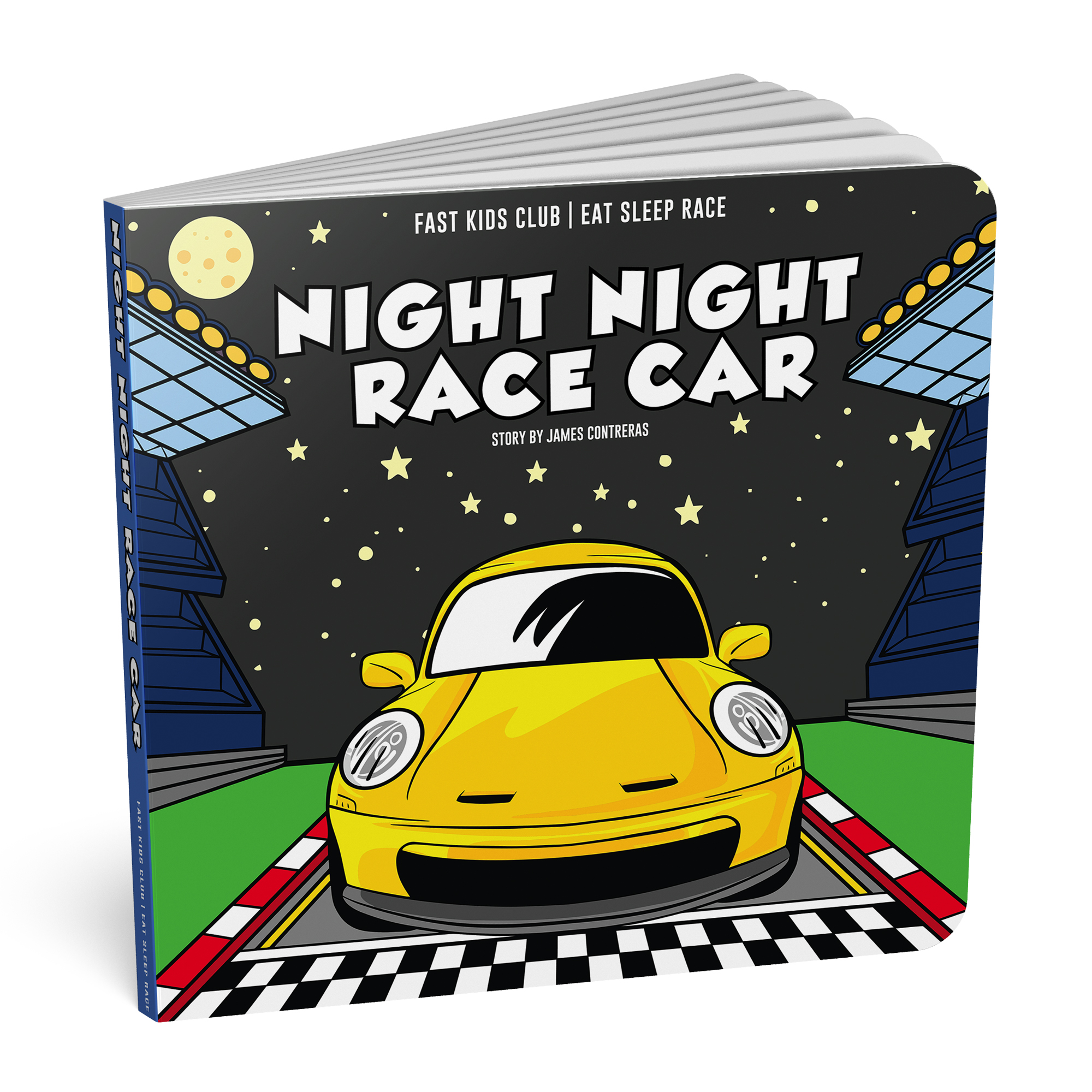 Night Night Race Car Book - Eat Sleep Race - Racing Lifestyle Apparel