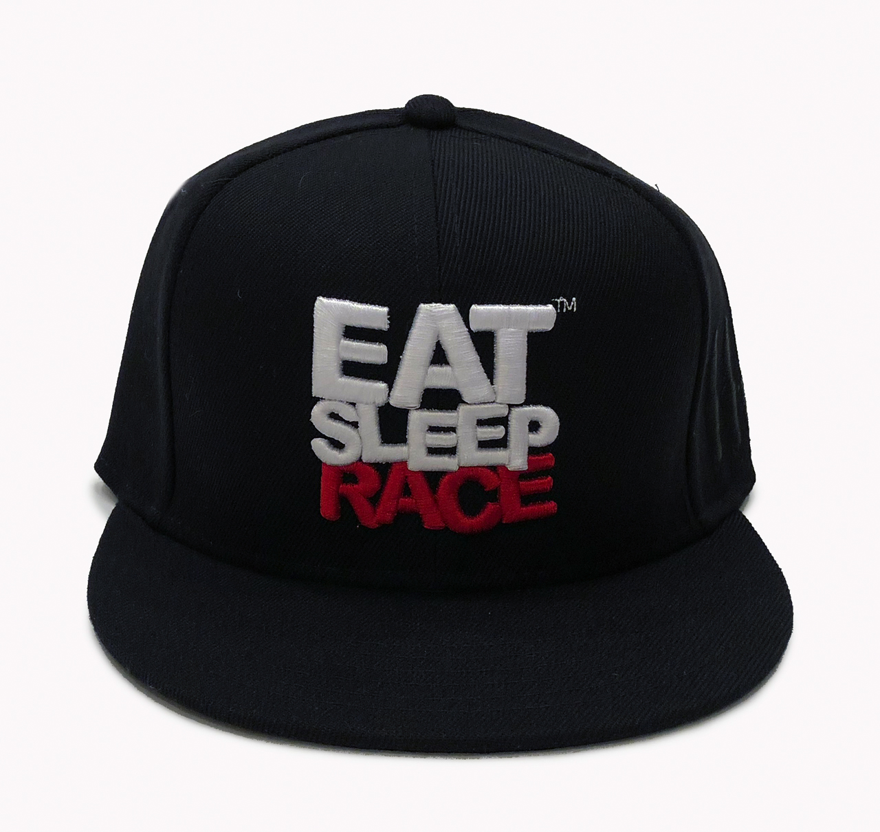 Logo Team Fitted Hat | Black-Red (OG)