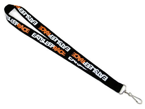 Lanyard Logo | Black/Orange