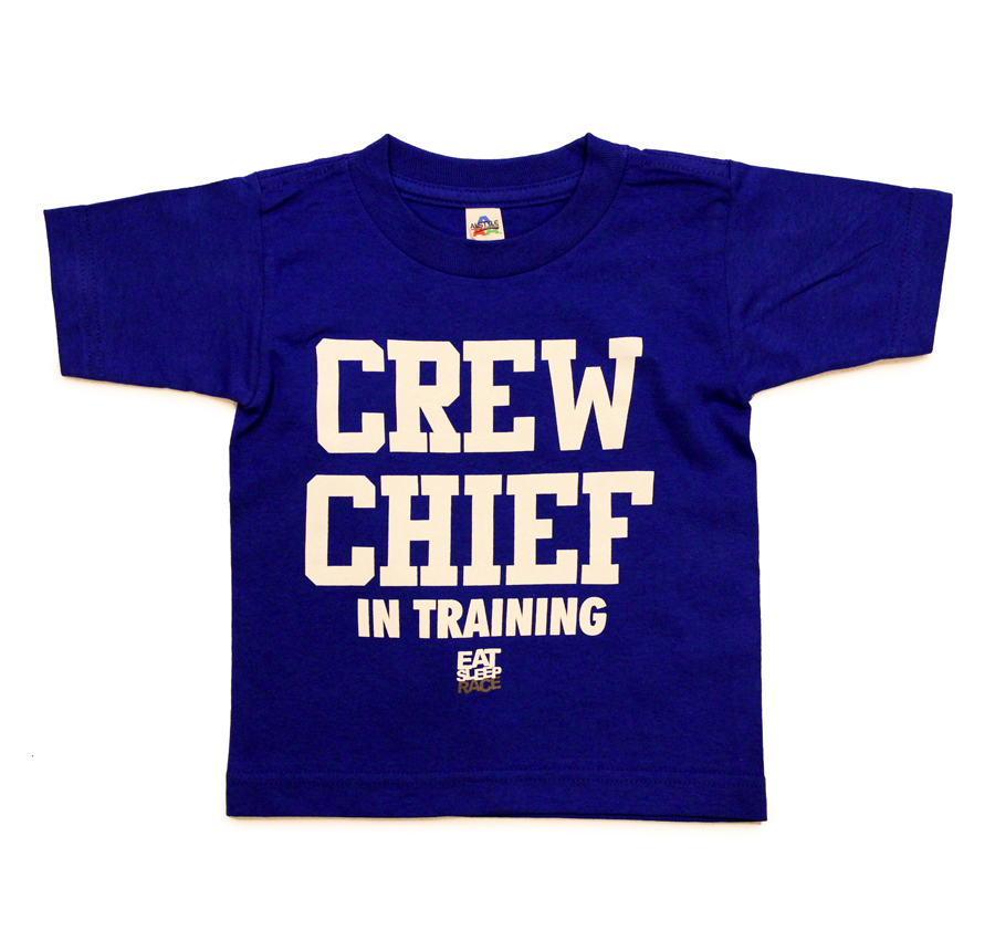 Crew Chief Kids T-Shirt | Blue