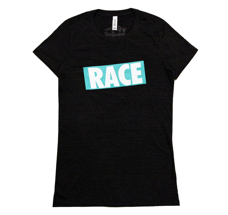 Ladies RACE Shirt | Grey/Teal