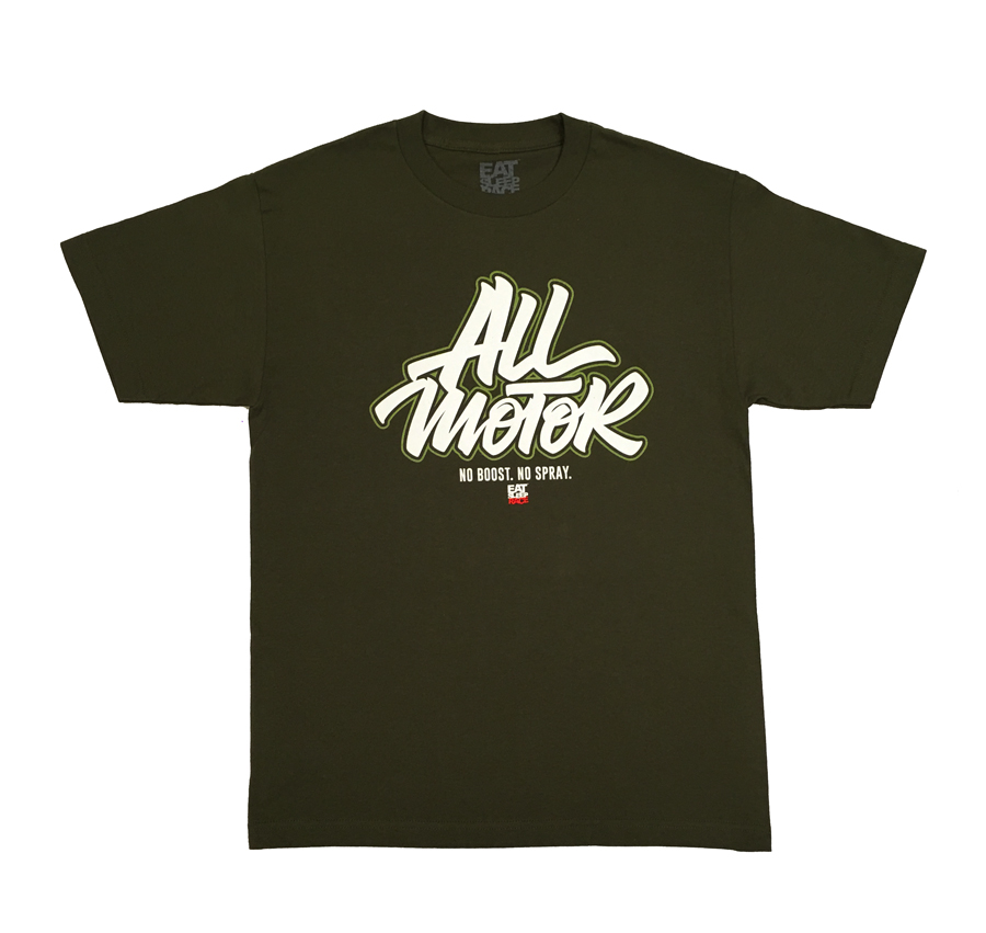 All Motor 5 T-Shirt | Olive