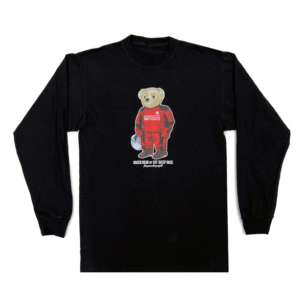 【ADLV】 DROP STAR BEAR LONG SLEEVE T-SHIRT / 追跡付 BearClassicLSNavyBack_2x_07c77